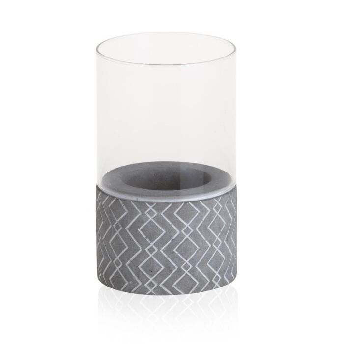 Yankee Candle Tribal Stone - Stone Zig Zags - Votive Holder-1